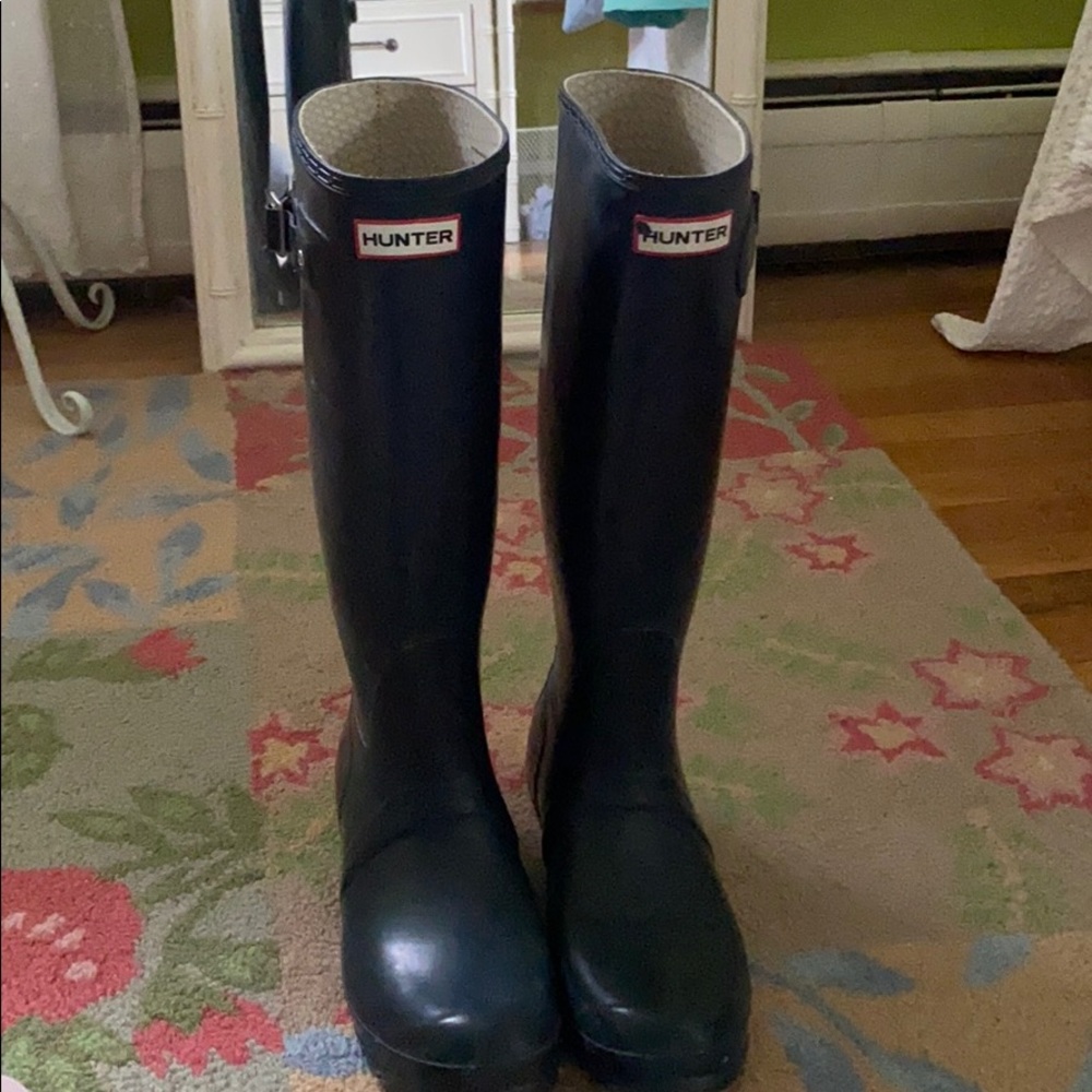 Hunter rain boots